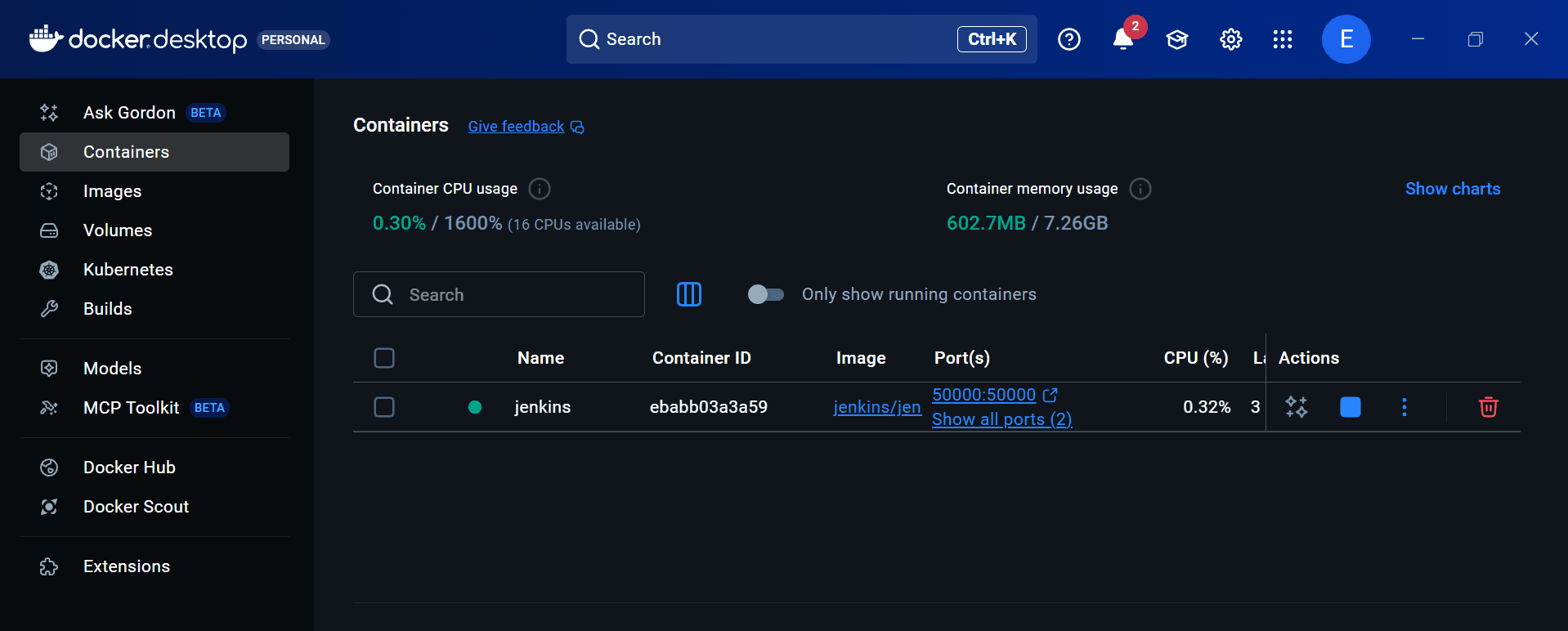 Installation de Jenkins